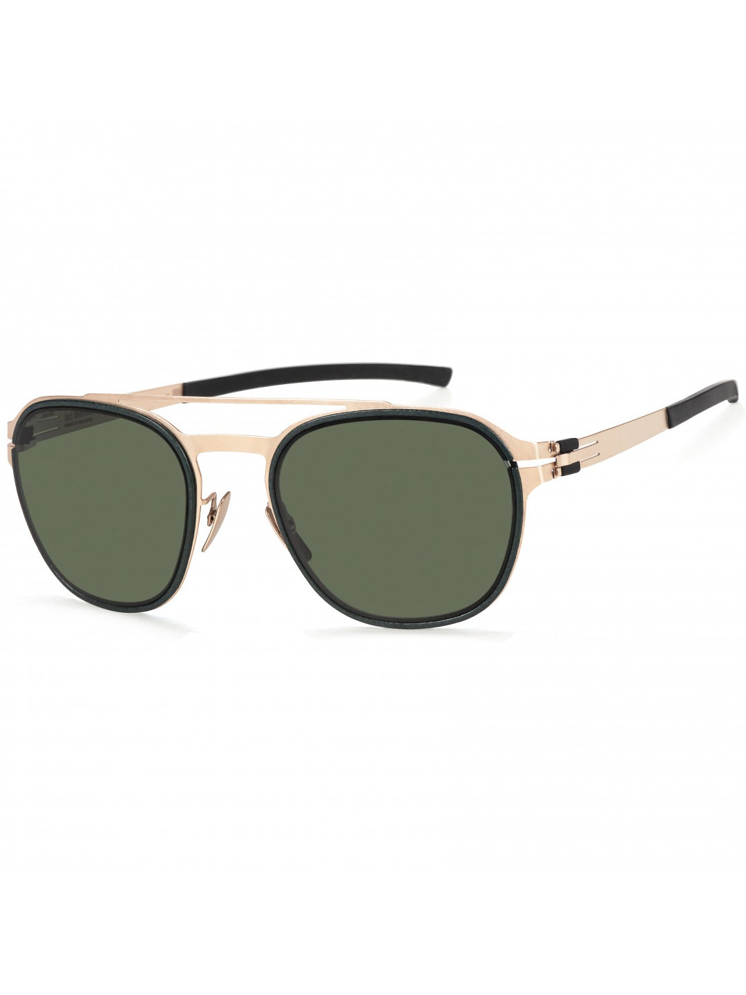 ic! berlin T119 IvyGreen-Champagne/Green Polarized